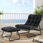 Grand patio Outdoor Lounge Chair with Ottoman