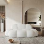 Modern Curved Couch Cloud Shaped Sofa